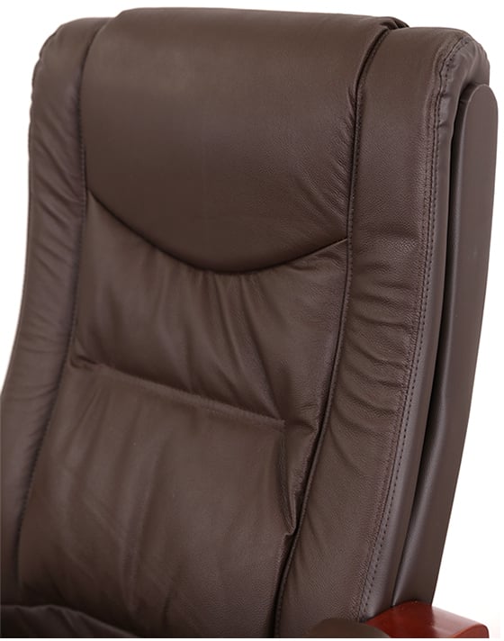 Кресло для руководителя Артур EX MB, коричн. АКЛАС - фото 18