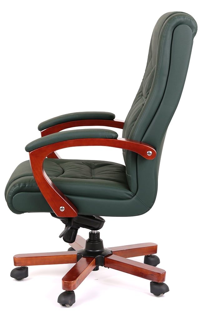 Кресло для руководителя Артур EX MB, зелен. АКЛАС - фото 3