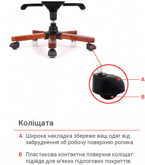 Кресло для руководителя Артур EX MB, черн. АКЛАС - фото 14