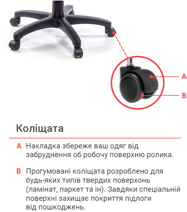 Кресло для руководителя Астон PL TILT, красн. АКЛАС - фото 12