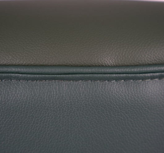 Кресло для руководителя Атлант EX MB, (Кожа LC) зелен. АКЛАС - фото 30