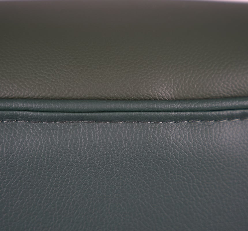 Кресло для руководителя Атлант EX MB, (Кожа LC) зелен. АКЛАС - фото 30