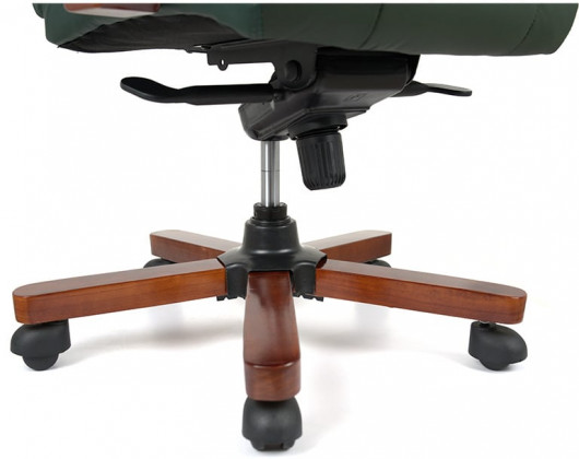 Кресло для руководителя Атлант EX MB, (Кожа LC) зелен. АКЛАС - фото 31