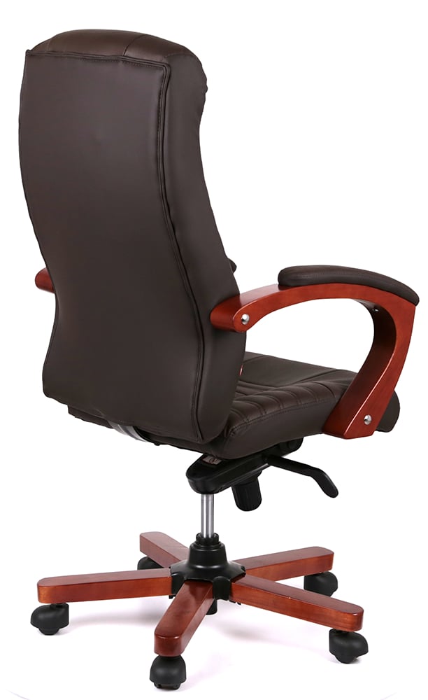 Крісло Атлант EX MB, (Шкіра LC) коричн. АКЛАС - фото 4