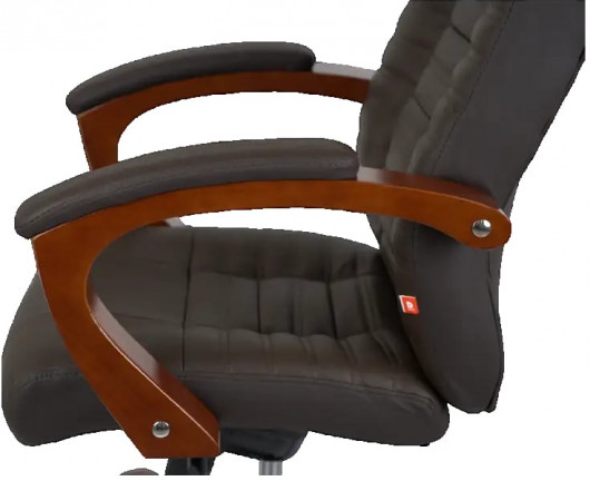 Крісло Атлант EX MB, (Шкіра LC) коричн. АКЛАС - фото 20