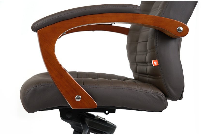 Крісло Атлант EX MB, (Шкіра LC) коричн. АКЛАС - фото 24