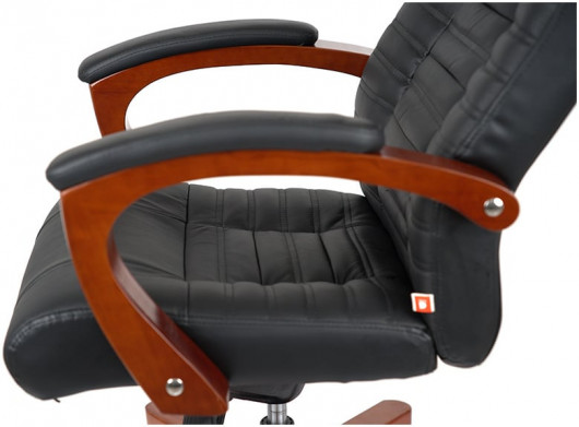 Кресло для руководителя Атлант EX MB, (Кожа LC) черн. АКЛАС - фото 21