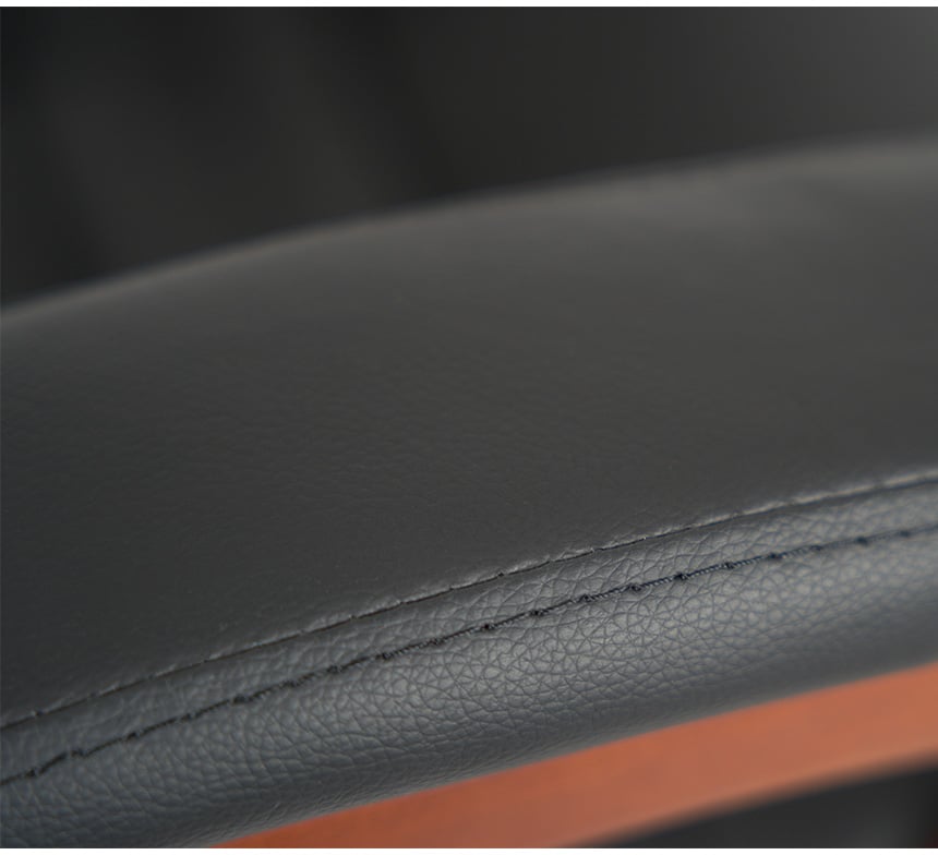 Кресло для руководителя Атлант EX MB, (Кожа LC) черн. АКЛАС - фото 22