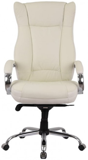 Кресло для руководителя Бадалона CH MB (Кожа LC-F), беж. АКЛАС - фото 2