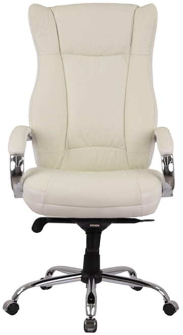 Кресло для руководителя Бадалона CH MB (Кожа LC-F), беж. АКЛАС - фото 2