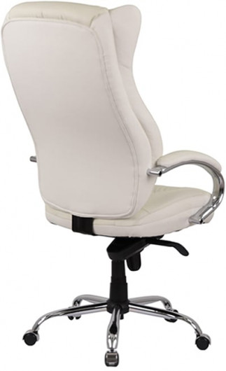 Кресло для руководителя Бадалона CH MB (Кожа LC-F), беж. АКЛАС - фото 5