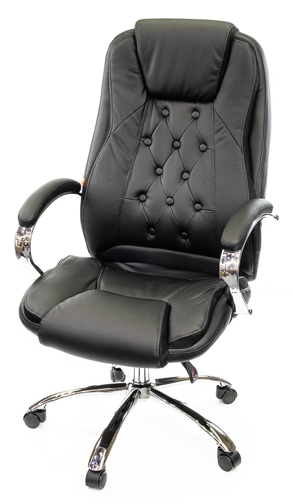 Кресло для руководителя Бешар CH ANF, черн. АКЛАС - фото 1