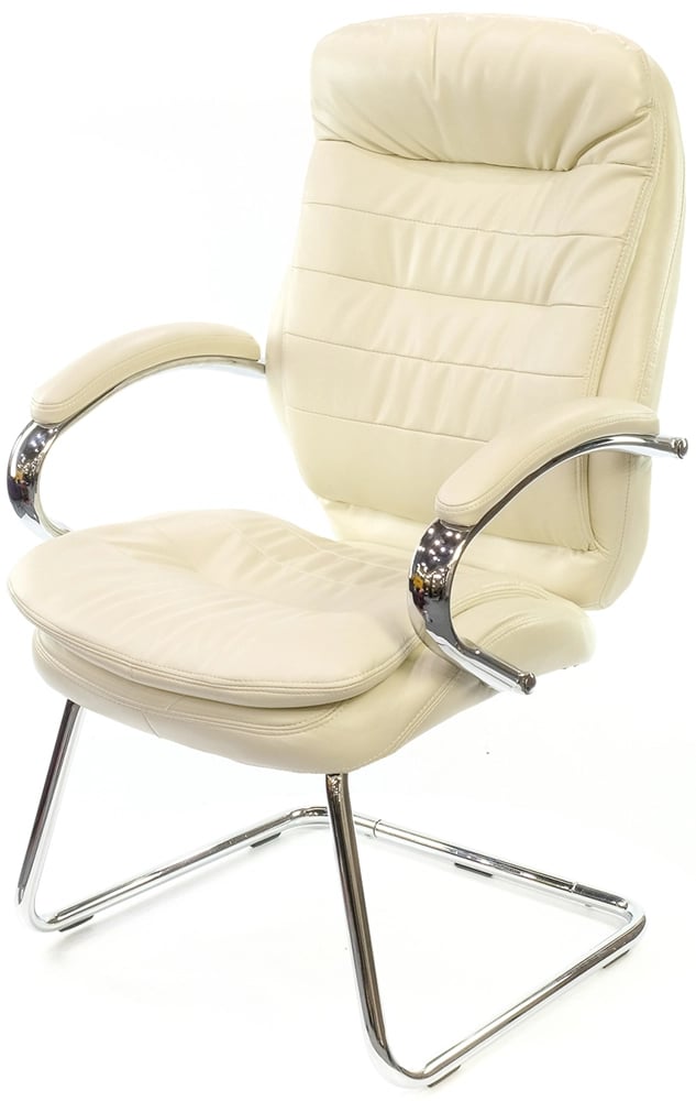 Крісло конференційне Валенсія CH CF (PU-бежевий), беж. АКЛАС - фото 1