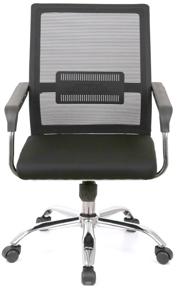 Кресло для персонала Бруно mesh СН TILT, черн. АКЛАС - фото 1