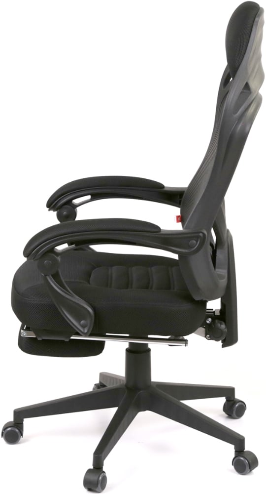 Кресло для персонала Мердок PL RL, черн. АКЛАС - фото 2