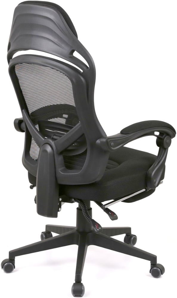 Кресло для персонала Мердок PL RL, черн. АКЛАС - фото 4