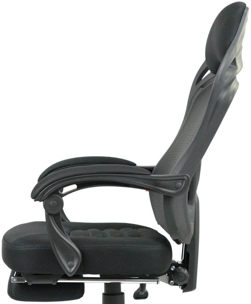 Кресло для персонала Мердок PL RL, черн. АКЛАС - фото 21