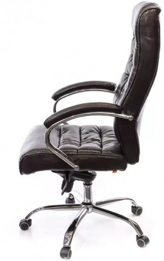Крісло для керівника Каміль CH MB, шкірзамінник, темно-корич. АКЛАС - фото 3