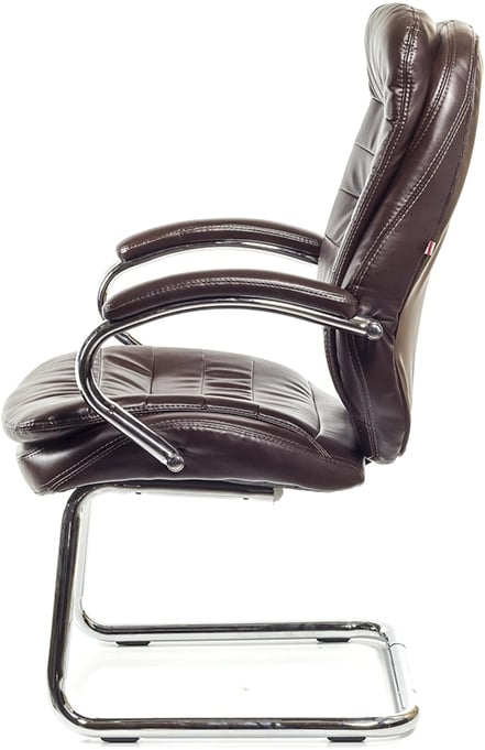 Крісло конференційне Валенсія CH CF (PU-темно-коричневий), темно-корич. АКЛАС - фото 2