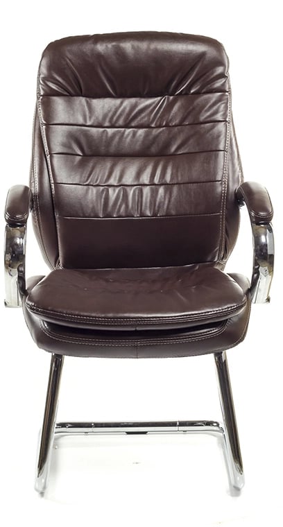 Крісло конференційне Валенсія CH CF (PU-темно-коричневий), темно-корич. АКЛАС - фото 3