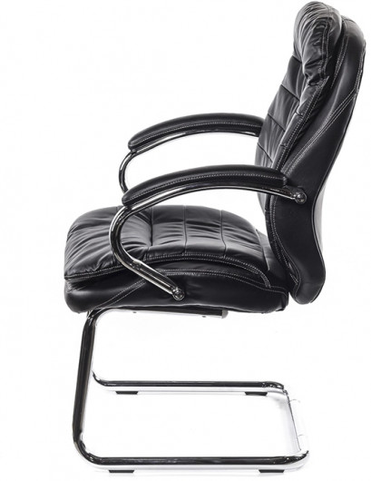 Кресло конференционное Валенсия CH CF (PU-черный), черн. АКЛАС - фото 2