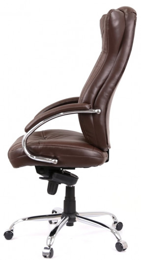 Крісло для керівника Бадалона CH MB (Шкіра LC-K), коричн. АКЛАС - фото 1