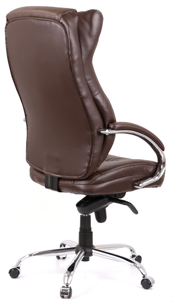 Крісло для керівника Бадалона CH MB (Шкіра LC-K), коричн. АКЛАС - фото 3