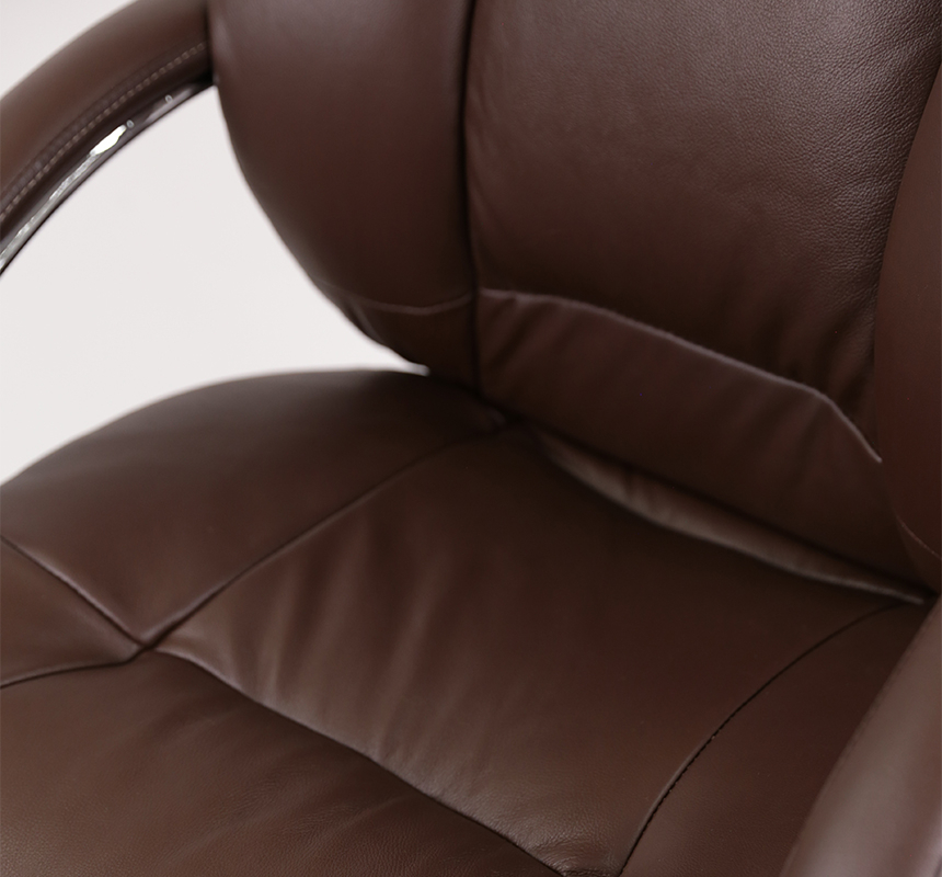 Крісло для керівника Бадалона CH MB (Шкіра LC-K), коричн. АКЛАС - фото 6