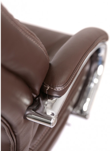 Крісло для керівника Бадалона CH MB (Шкіра LC-K), коричн. АКЛАС - фото 13