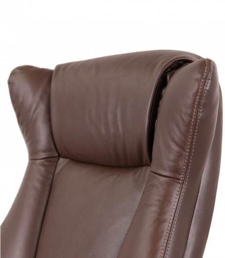 Крісло для керівника Бадалона CH MB (Шкіра LC-K), коричн. АКЛАС - фото 15