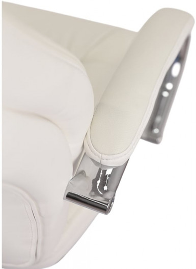 Крісло для керівника Бадалона CH MB (Шкіра Lux LC-W), біл. АКЛАС - фото 13