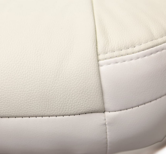 Крісло для керівника Бадалона CH MB (Шкіра Lux LC-W), біл. АКЛАС - фото 15