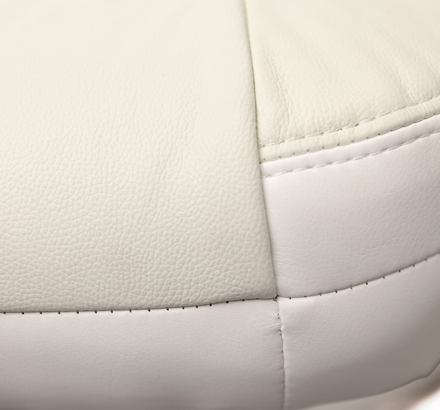 Крісло для керівника Бадалона CH MB (Шкіра Lux LC-W), біл. АКЛАС - фото 15