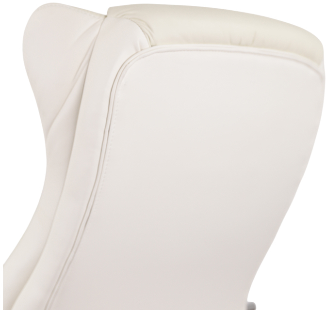 Крісло для керівника Бадалона CH MB (Шкіра Lux LC-W), біл. АКЛАС - фото 19