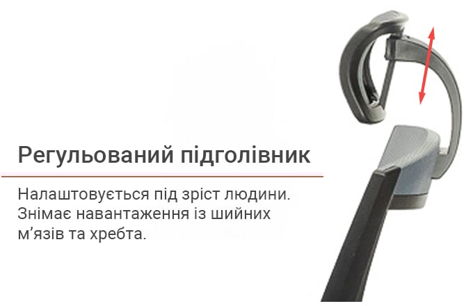 Крісло Прима PL HR ANF, чорн. АКЛАС - фото 9