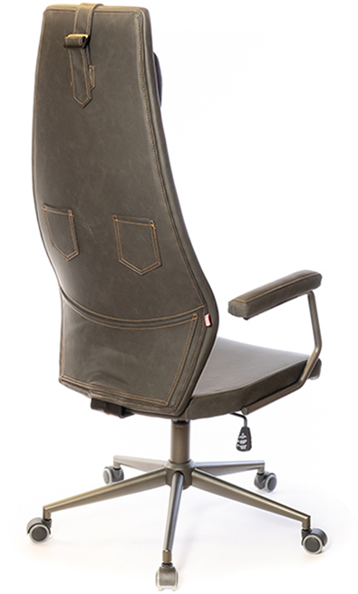 Кресло для персонала Ронин CH TILT, темно-сер. АКЛАС - фото 4