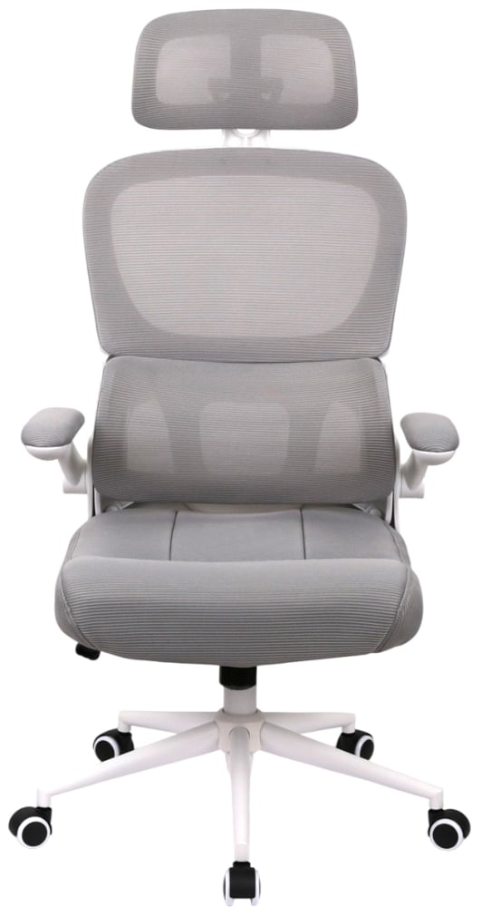Крісло Терамо WT TILT 7860W (Mesh 09) сірий АКЛАС - фото 2