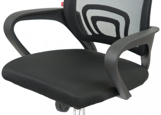 Кресло для персонала Тито 6108B CH TILT, черн. АКЛАС - фото 7