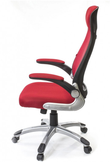 Кресло для персонала Винд PL TILT, красн. АКЛАС - фото 3