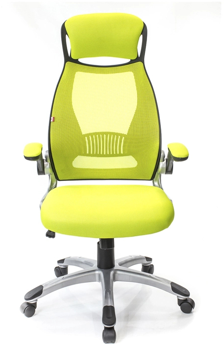 Кресло для персонала Винд PL TILT, желт. (Лаймовый) АКЛАС - фото 2