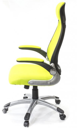 Кресло для персонала Винд PL TILT, желт. (Лаймовый) АКЛАС - фото 3