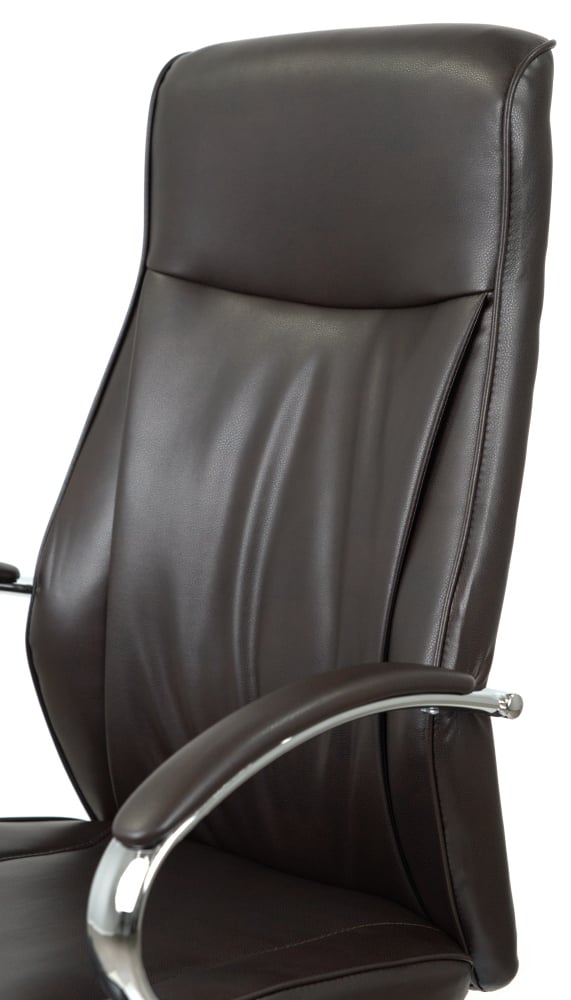 Кресло для руководителя Дрим CH ANF, темно-корич. АКЛАС - фото 5