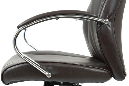 Кресло для руководителя Дрим CH ANF, темно-корич. АКЛАС - фото 8