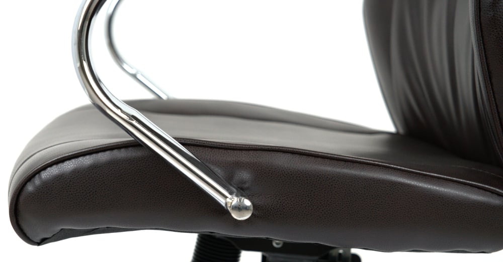 Кресло для руководителя Дрим CH ANF, темно-корич. АКЛАС - фото 9