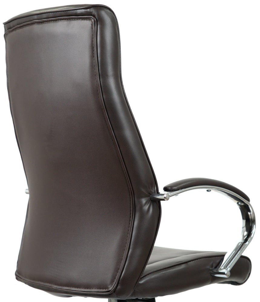 Кресло для руководителя Дрим CH ANF, темно-корич. АКЛАС - фото 10