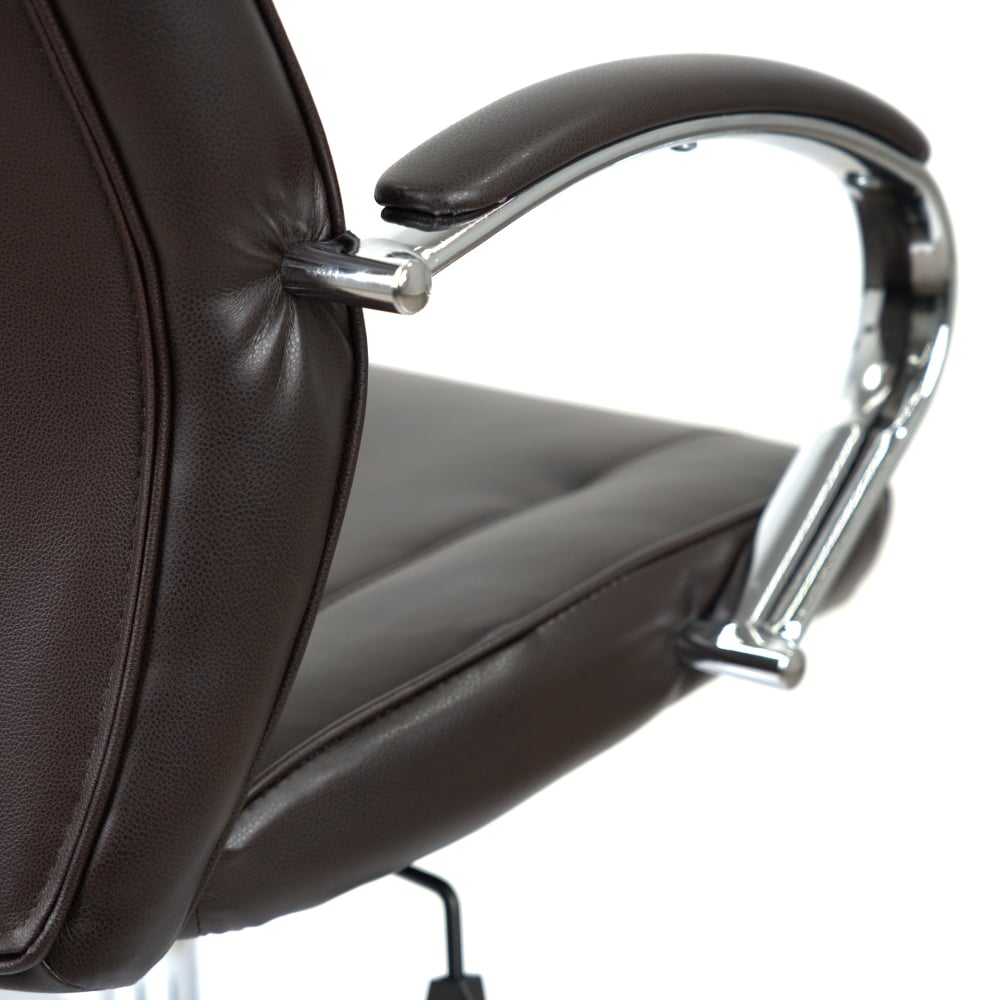 Кресло для руководителя Дрим CH ANF, темно-корич. АКЛАС - фото 11