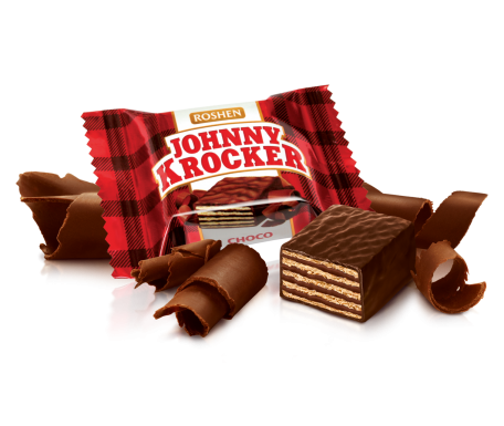 Цукерки Johnny Krocker шоколад, 0,5кг. Roshen - фото 1