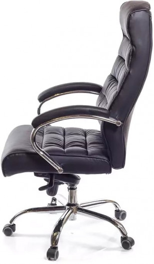 Кресло для руководителя Камиль CH MB, кожзам, беж. АКЛАС - фото 3