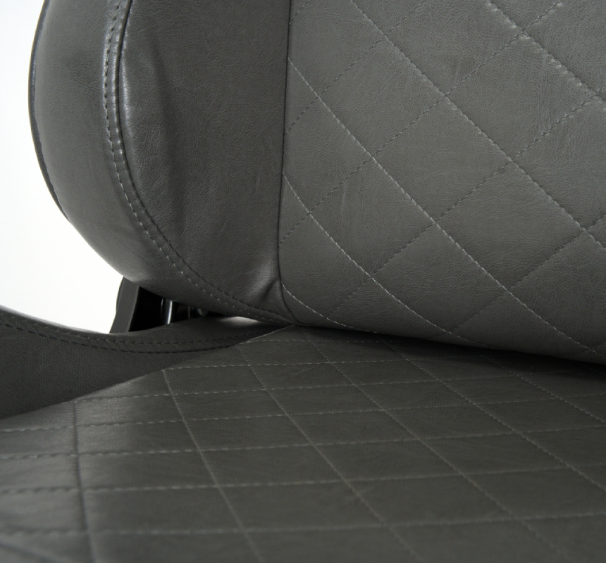 Кресло геймерское Ретчет PL MB (PU grey) серый АКЛАС - фото 8