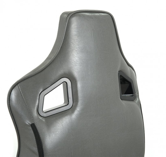 Кресло геймерское Ретчет PL MB (PU grey) серый АКЛАС - фото 14